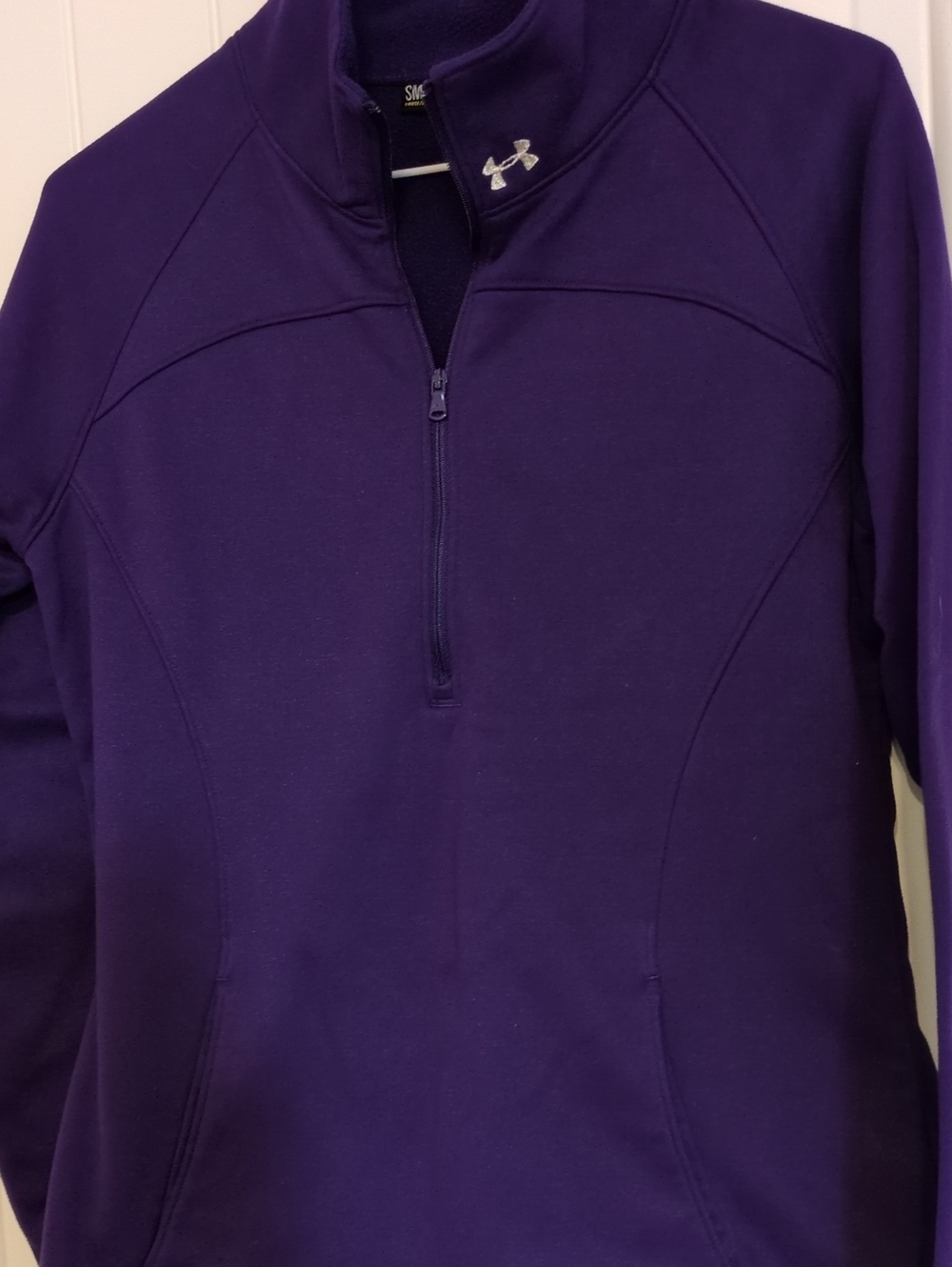 Under Armour Purple Half-Zip Performance Pullover